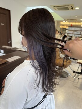 シェリッシュルーチェ(Sheriche luce) インナーカラー×ラベンダー