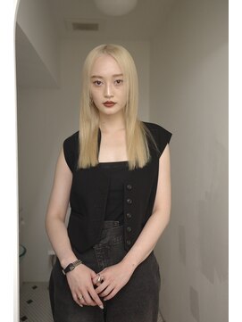 ソル バロール 表参道(SOL .valor) ネビージュ[表参道駅/青山/ケアブリーチ/ダブルカラー]