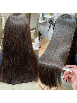 ボクノ 3号店(bokuno) 髪質改善矯正before after