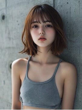 コワファースト長崎シャンプーボーイ 2nd(COIFF1RST 長崎 SHAMPOO BOY) 長崎 韓国風ボブスタイル