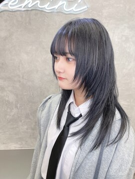 ジェミニ 大津 瀬田店(Gemini) 魅力倍増カールセミディシアーカラー姫カットショートヘア