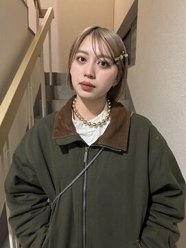 スリバー(sliver) 【ren】ブロンドボブ