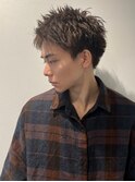 スパイキーショート　ピンパーマ　ニュアンスパーマ　刈り上げ