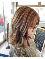 アース オーセンティック 岡山表町店(EARTH Authentic) コントラストハイライト☆彡