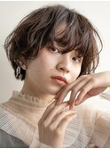 ショートパーマ/イルミナカラー/髪質改善