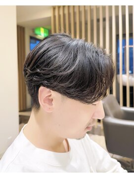 ハレ ヘアサロン(Hale hair salon) 【Hale】ブルーブラックNo3193韓国マッシュスパイキーショート