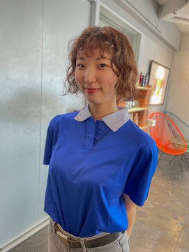 ムク(MUKU) わんちゃんみたいなボブパーマ