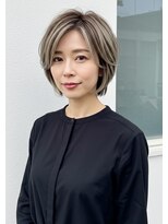 ネックス 表参道本店(nex)&nbsp;#ハイライト#白髪ぼかし#白髪染め#表参道駅#30代#40代#50代#60代