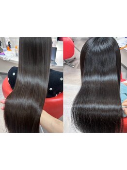 【京阪丹波橋駅徒歩1分】人気のストレートで誰もが憧れるなめらかな指通りの自然なストレートへ...♪