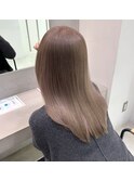 ブラウンベージュ/ミルクティーブラウン/川崎ブリーチ