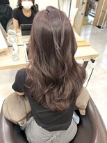 ベルム(Belme) 韓国風イメチェングレーベージュレイヤーロング似合わせカット