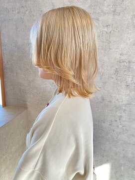 艶髪ボブ×ダブルカラー[20代/30代/髪質改善/横浜] 