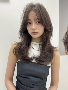 レア 渋谷(Le'a) 【Ｌｅ’ａ】ハッシュカット　シャギーカット　ローズブラウン