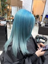 シールドヘアー 沖縄 新都心(C'LD Hair) アクアブルー/那覇美容室/新都心美容室
