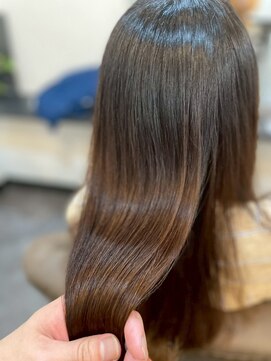 ベルポール(Bell port) 着物ヘア/大人ガーリー/ダークアッシュ/似合わせカット/芦屋駅