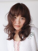 スニュウ(snuw)&nbsp;レイヤーボブマロンベージュインナーカラーブリーチなし