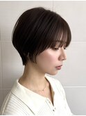 【横顔美人】大人の色気ショート