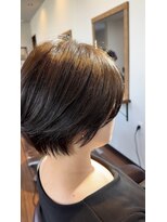 エスト(est.) ショートカット×ふんわりベージュ 20代30代40代50代