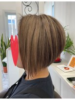 サロンドノア(Salon de NoA)&nbsp;前下がりボブ