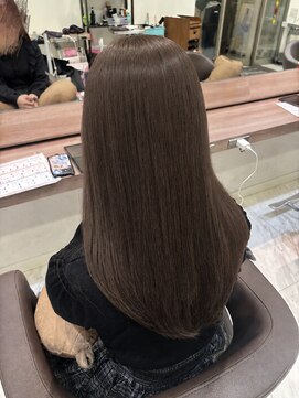 フェイス 伊勢原(FACE。) 【伊勢原】20代オリーブベージュ×美髪トリートメント