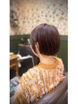 ヘアー ドレッサー ティカ(Hair Dresser TiCA) 耳かけショートボブ