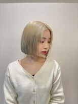 フェイス 石川町 (FACE)&nbsp;ボブ×ミニボブ×ハイトーンボブ×ブリーチあり×横浜石川町