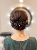 シニヨンスタイル