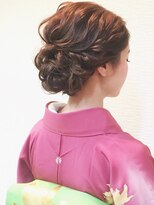 ヘアセット&メイク専門店 カスミ(Kasumi)&nbsp;着物で波ウェーブ♪
