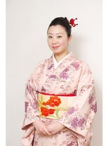 アイルビーヘア(I'll b hair)&nbsp;【下北沢＊I'll b hair＊】着物に似合う夜会巻き簪スタイル