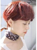 【Barouche】 マッシュショート ボルドー 堀江
