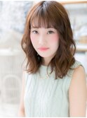 *mod's上尾*外国人風ゆるふわミディアムa