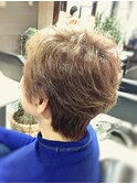 【CAN】40代以上に大人気!クセ毛を活かしたショートスタイル