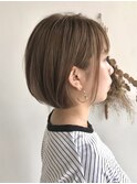 ハニーベージュ×ボブ