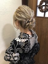 ソラシア solacia ヘアーメイク 浴衣ゆるふわアップ
