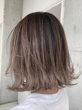 クロム(Chlom) Chlom☆美髪バレイヤージュグラデーションカラーグレージュ立川