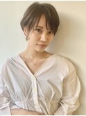 大人ハンサムショート