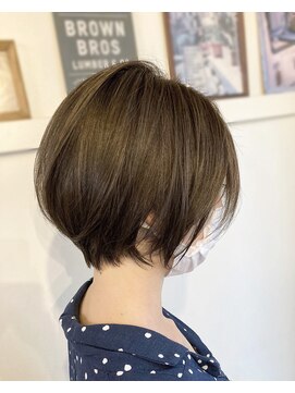 ジェルム ヘアーワークス(germe hair works) 人気のショートボブスタイル