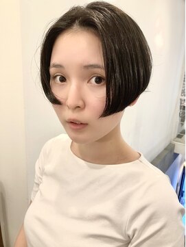 ムイミ(muimi) 【人気☆ハンサムショート（前髪なし）】似合わせカット