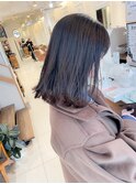 切りっぱなしロブ グレージュ【横浜】