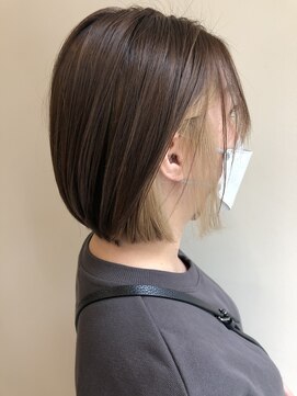 デイリリーバイアメリア 川西店(daylily by Ameria) イヤリングカラー×ボブ