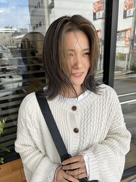 ソウバイジョージ(Sow by George) 顔周りをすっきり明るくしてカーテンバング