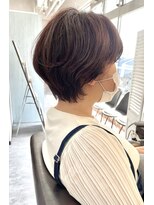 ギフト ヘアー サロン(gift hair salon) 【くせ活かしショート】