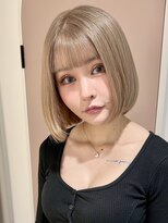 ティア(Tia.)&nbsp;（髪質改善トリートメント/縮毛矯正/ボブヘア/グレージュ）