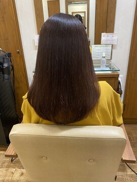 エクリ 麻布十番(equri) 艶カラー/ナチュラルセミディ