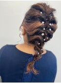 お呼ばれヘアセット