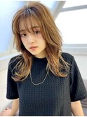 メルティカラー/似合わせカット/ウェーブミディアム/湘南台