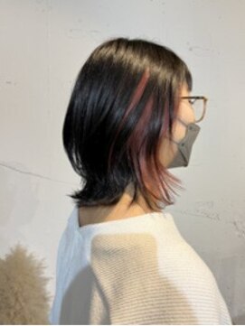 セトル(Settle) インナーカラーピンク