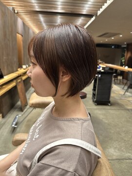 ロンド ラマ 岐阜(Lond bla-ma) 可愛いショートボブ