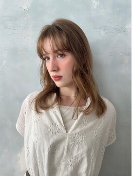 ナビバイケンジ(NaVI by KENJE) ブリーチなしWカラーベージュ♪