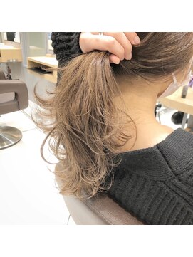 アース 錦糸町店(HAIR&MAKE EARTH) 柔らかな質感×透明感×ミルクティー